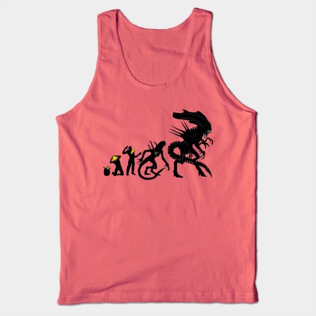 Xenomorph Evolution Tank Top by Samiel